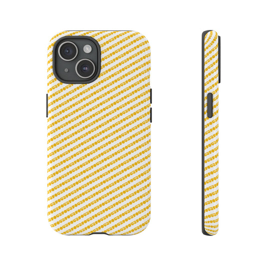 Bright Stripe Tough Phone Case - Durable Protection for Your Device