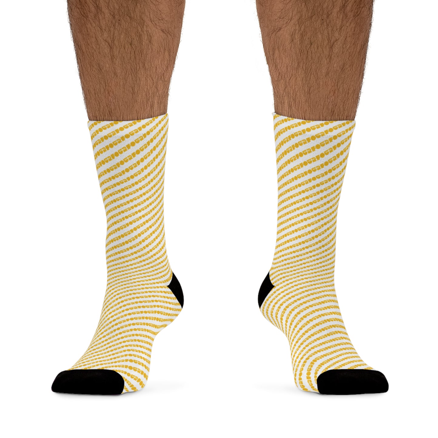 Eco-Friendly Graphic Socks - Fun 'FOUR OTHERS' Design