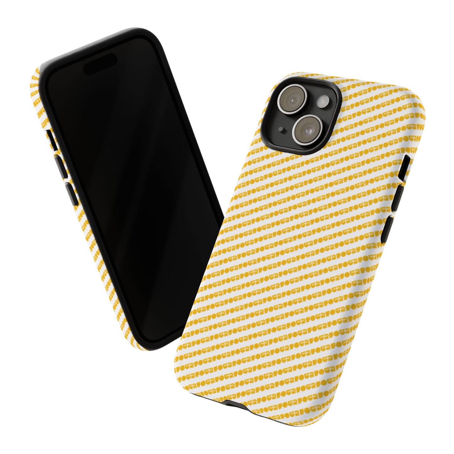 Bright Stripe Tough Phone Case - Durable Protection for Your Device