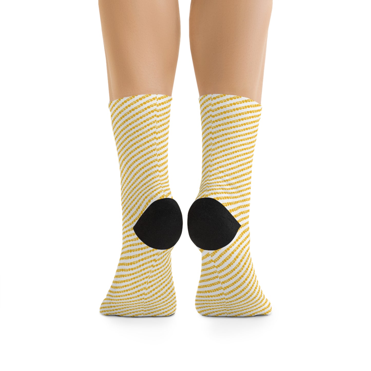 Eco-Friendly Graphic Socks - Fun 'FOUR OTHERS' Design